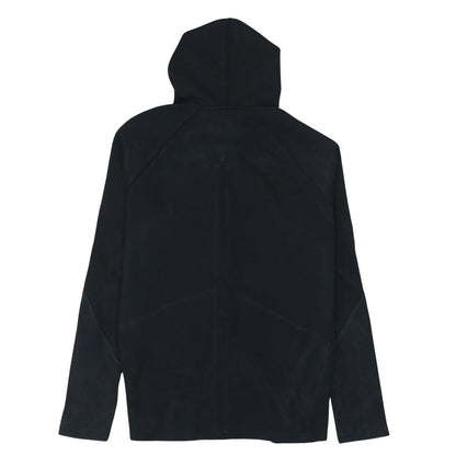 Reebok Women Black Full Zip Hoodie Size M Speedwick Training Top