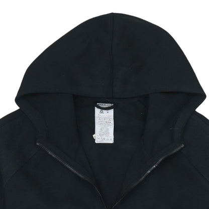 Reebok Women Black Full Zip Hoodie Size M Speedwick Training Top