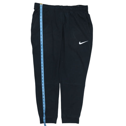 Nike Men's Black Dri-FIT Joggers XL Regular Fit Tapered Trousers