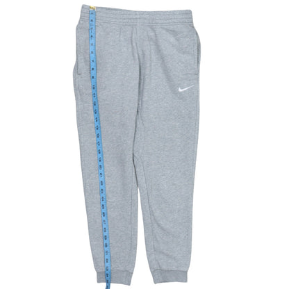 Nike Men's Grey Jogger Trousers S Regular Fit Fleece
