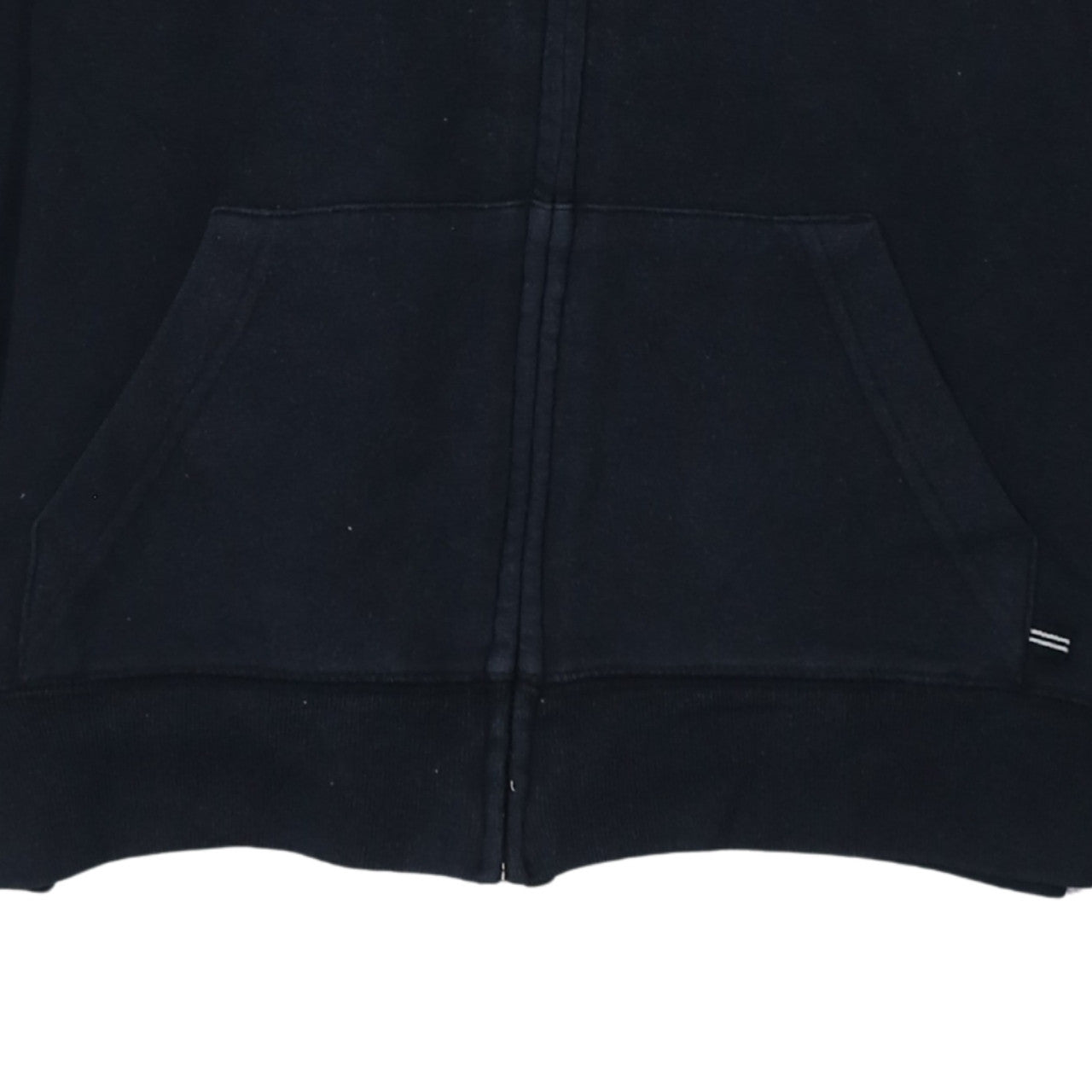 GAP Womens Black XS Full Zip Hoodie Stretch Cotton Blend