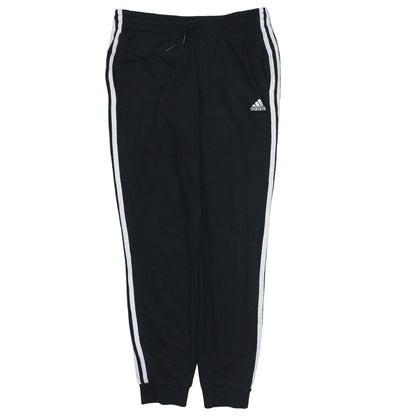 Adidas Womens Black Jogger Sweatpants Size 12-14 Elastic Waist