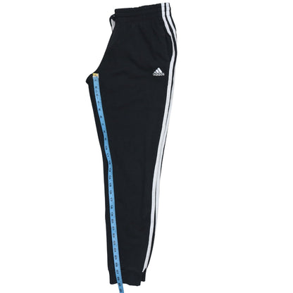 Adidas Womens Black Jogger Sweatpants Size 12-14 Elastic Waist