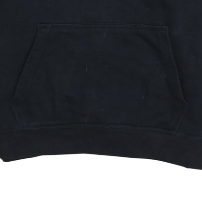Nike Men's Black Pullover Hoodie M Regular Fit Graphic Logo
