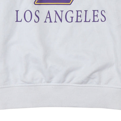 Primark NBA Los Angeles Lakers White Sweatshirt XS Women's Casual Pullover