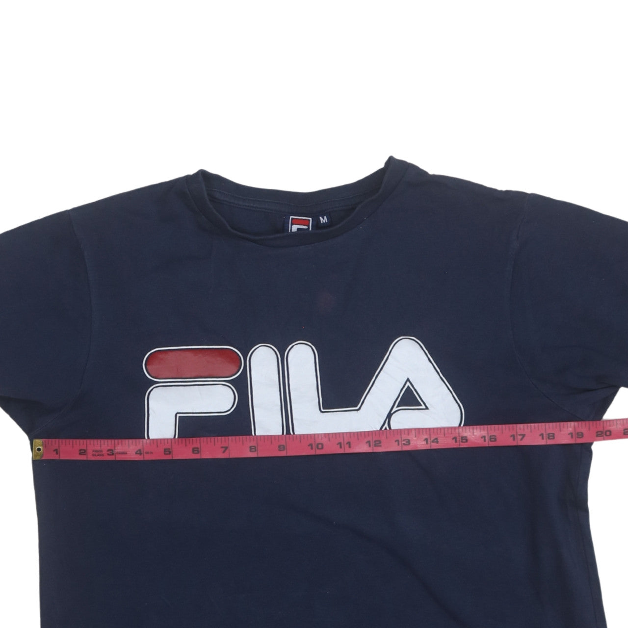 Fila Women's Blue Short Sleeve Cotton T-Shirt M