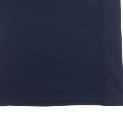 Fila Women's Blue Short Sleeve Cotton T-Shirt M