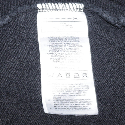 Adidas Womens Black Crew Neck Long Sleeve Pullover Sweatshirt UK 12