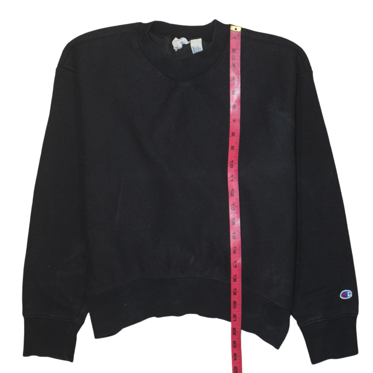 Champion Women's Black Medium Reverse Weave Sweatshirt