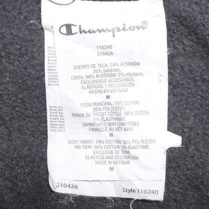 Champion Women's Black Medium Reverse Weave Sweatshirt