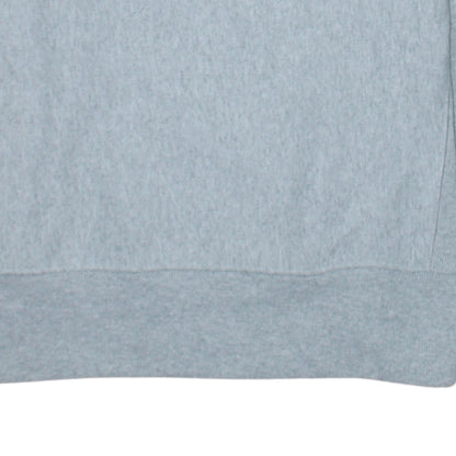 Champion Mens Grey Large Pullover Crew Neck Logo Sweatshirt