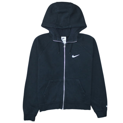 Nike Women's Black XS Loose Fit Full Zip Hoodie Sweatshirt