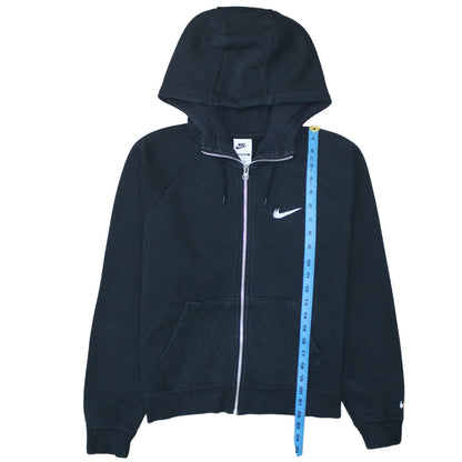 Nike Women's Black XS Loose Fit Full Zip Hoodie Sweatshirt