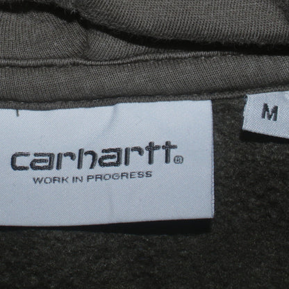 Carhartt Men's Green Pullover Hoodie M Fleece Cotton Blend