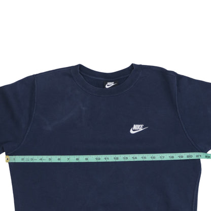 Nike Men's Blue Crew Neck Pullover Sweatshirt Size S