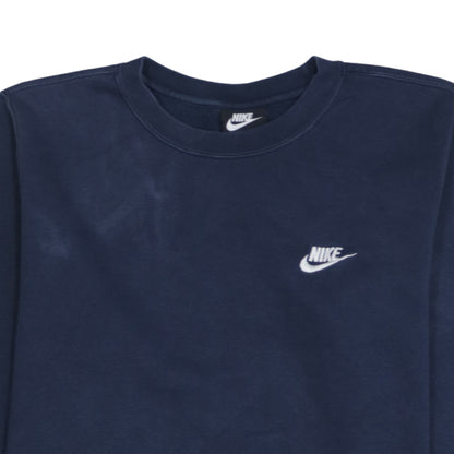 Nike Men's Blue Crew Neck Pullover Sweatshirt Size S