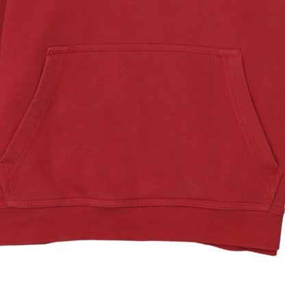 Nike Boys Red Pullover Hoodie XL Cotton Blend Logo Sweatshirt