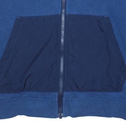 Nike Boys Blue Full Zip Hoodie L 147-158cm Hooded Sweatshirt