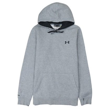 Under Armour Mens Grey Pullover Hoodie Size S Sports Fleece