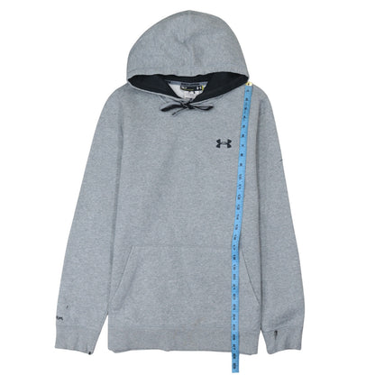 Under Armour Mens Grey Pullover Hoodie Size S Sports Fleece