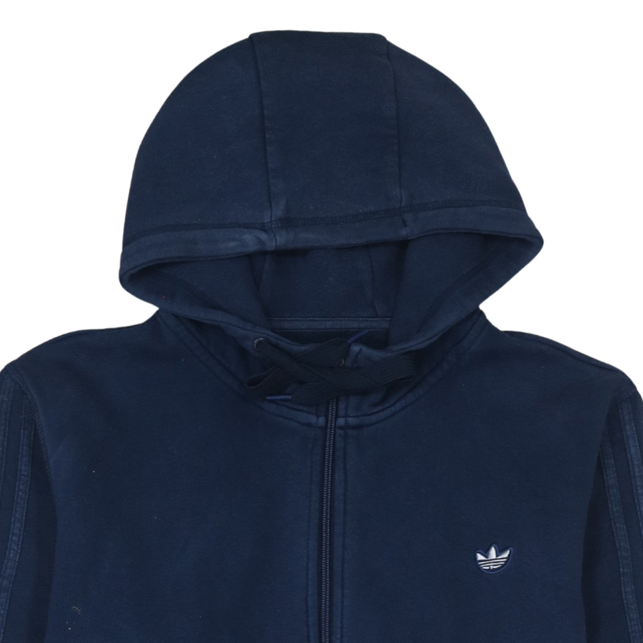 Adidas Men’s Blue Full Zip Hoodie XL Sports Fleece Jacket