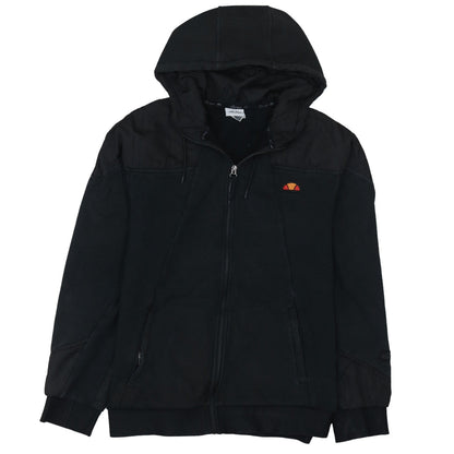 Ellesse Men’s Black Full Zip Hoodie Size L Regular Fit