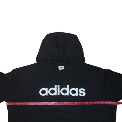 Adidas Women's Black 2XL Pullover Hoodie Sweatshirt