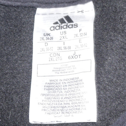 Adidas Women's Black 2XL Pullover Hoodie Sweatshirt