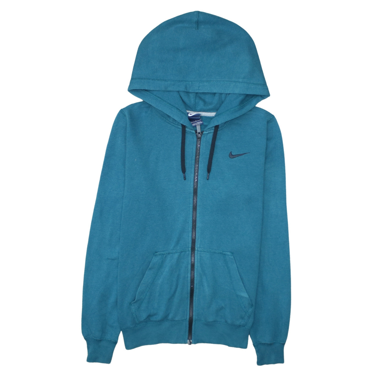 Nike Men's Blue Full Zip Hoodie Size S Regular Fit Sportswear