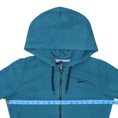 Nike Men's Blue Full Zip Hoodie Size S Regular Fit Sportswear