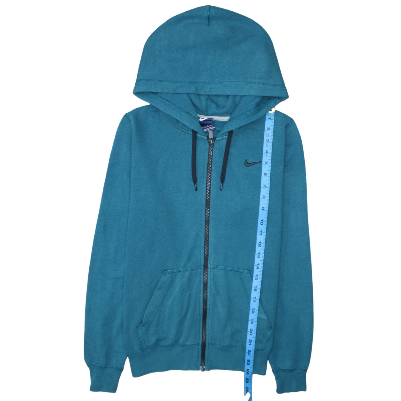 Nike Men's Blue Full Zip Hoodie Size S Regular Fit Sportswear