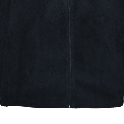 Fila Women Black Fleece Full Zip Jacket XL Sports Casual