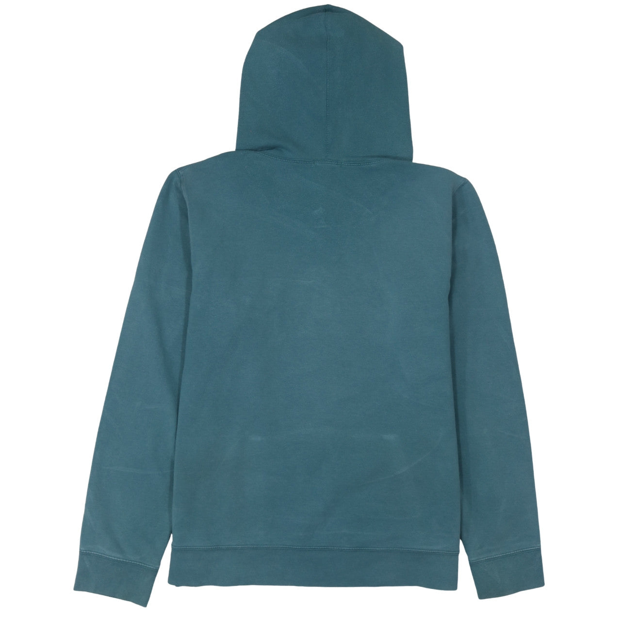 GAP Women Teal Blue Pullover Hoodie Logo Design Size M