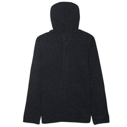Nike Boys Black Full Zip Hoodie XL 158-170cm Sweatshirt Lined Hooded