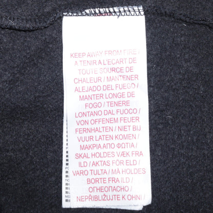 Nike Boys Black Full Zip Hoodie XL 158-170cm Sweatshirt Lined Hooded