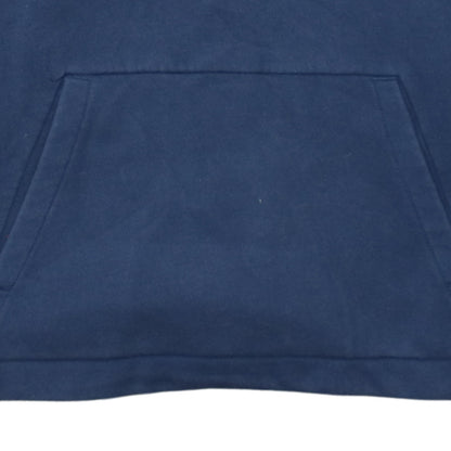 Nike Men's Blue Pullover Hoodie L Sports Fleece Sweatshirt