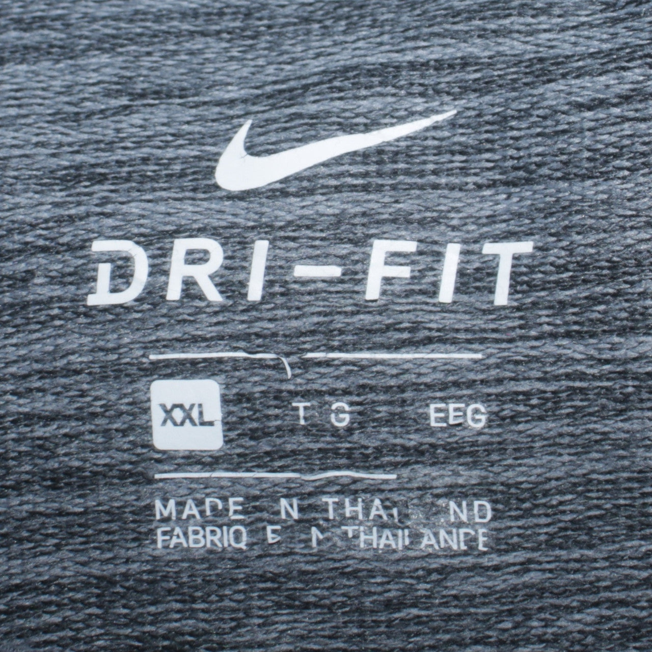 Nike Men's Blue Dri-Fit Sleeveless Hoodie 2XL Athletic Vest