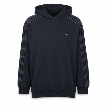 Adidas Women Black Size 16 Pullover Hoodie Cotton Blend