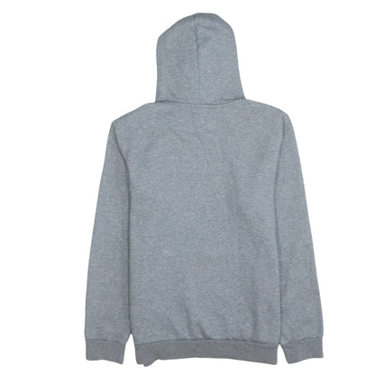 Puma Men's Grey Small Pullover Hoodie Sweatshirt Logo Sportswear