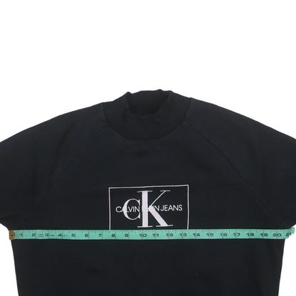 Calvin Klein Jeans Women's Black Small Pullover Sweatshirt
