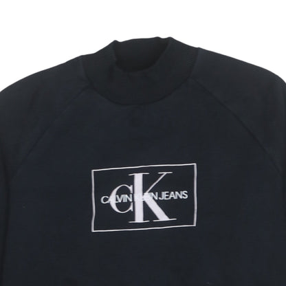 Calvin Klein Jeans Women's Black Small Pullover Sweatshirt