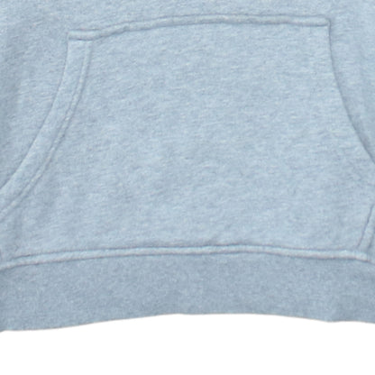 Adidas Women Grey Pullover Hoodie Size 8 Logo Hooded Sweatshirt