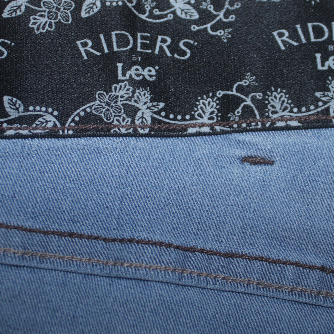 Lee Riders Womens Blue Mid Rise Bootcut Stretch Jeans Size 22