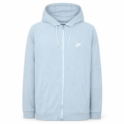 Nike Men's Blue Full Zip Hoodie XL Lightweight Sportswear