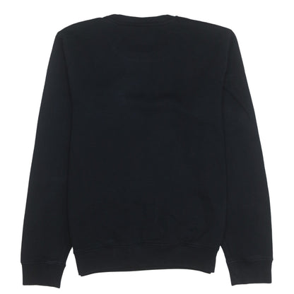 Champion Men's Black Small Pullover Crew Neck Embroidered Sweatshirt