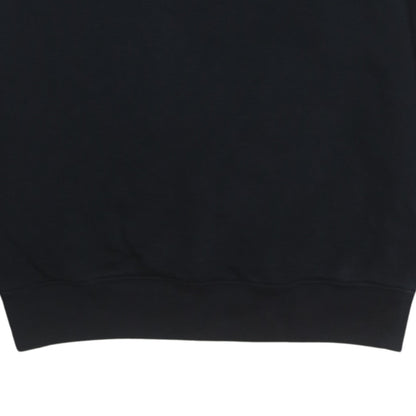 Champion Men's Black Small Pullover Crew Neck Embroidered Sweatshirt