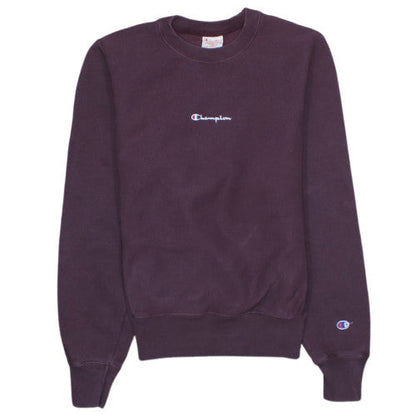 Champion Men's Purple XS Reverse Weave Pullover Sweatshirt