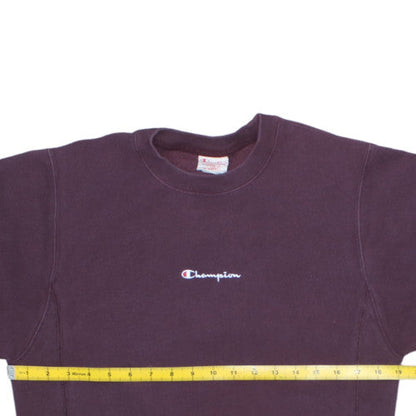 Champion Men's Purple XS Reverse Weave Pullover Sweatshirt