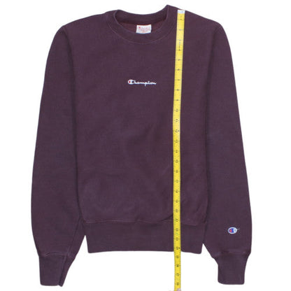 Champion Men's Purple XS Reverse Weave Pullover Sweatshirt