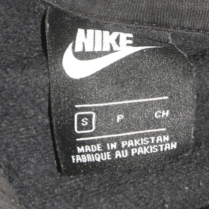 Nike Men's Black Small Pullover Hoodie Cotton Blend Fleece